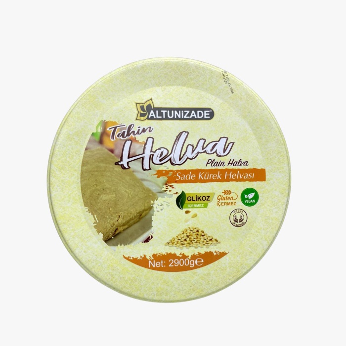 Sade Tahin Helva Teneke Kutu 2900 gr