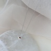Swarovski Taşlı Rodyum Kaplama Kolye