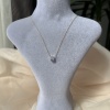 Swarovski Taşlı Rodyum Kaplama Kolye