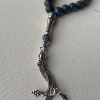 925 ayar gümüş lapis lazuli tesbih