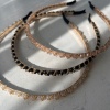 Taç kristal boncuklu 3lü set