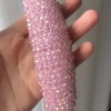 Taşlı pembe taç