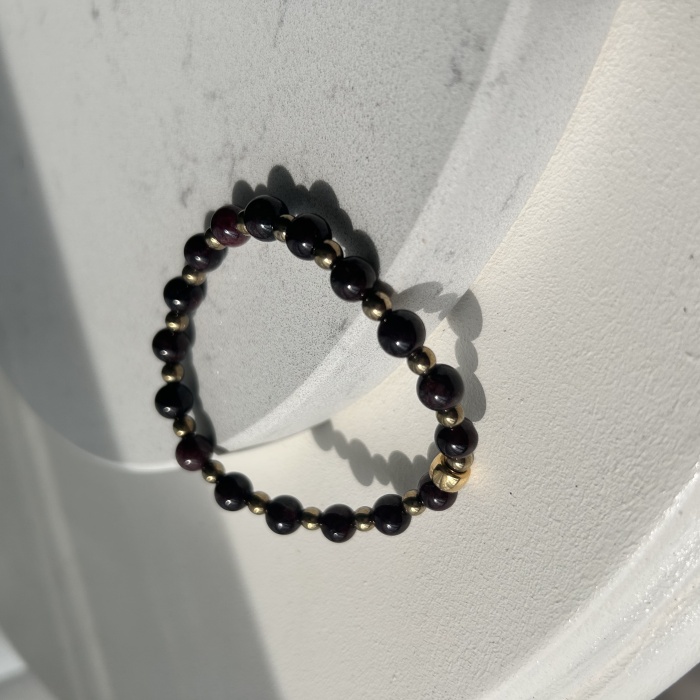 Lal taşı (granat-garnet)bileklik