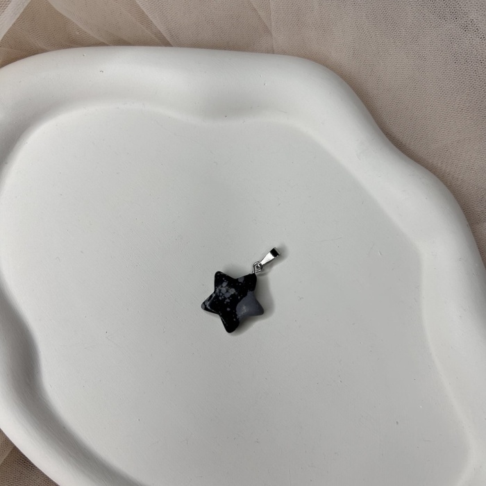 Obsidyen Kolye Ucu