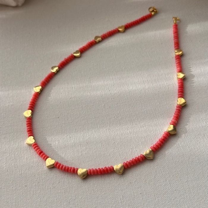 Mercan yılbaşı kolye