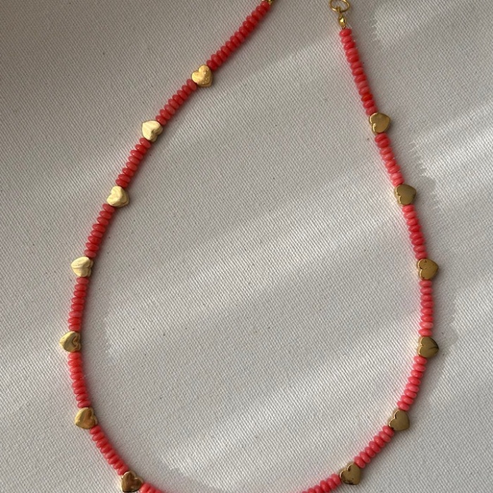 Mercan yılbaşı kolye