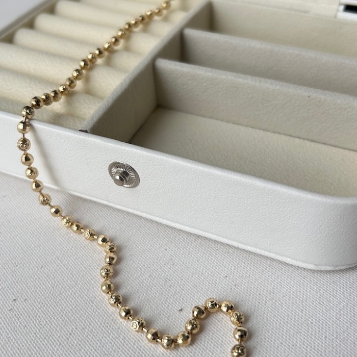 Dorika kolye 50 cm gold renk 14 K