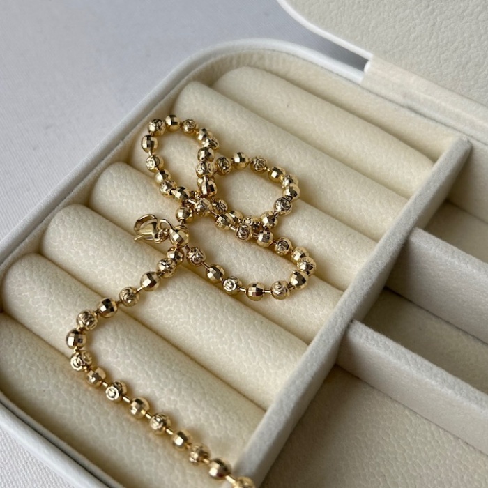 Dorika kolye 50 cm gold renk 14 K