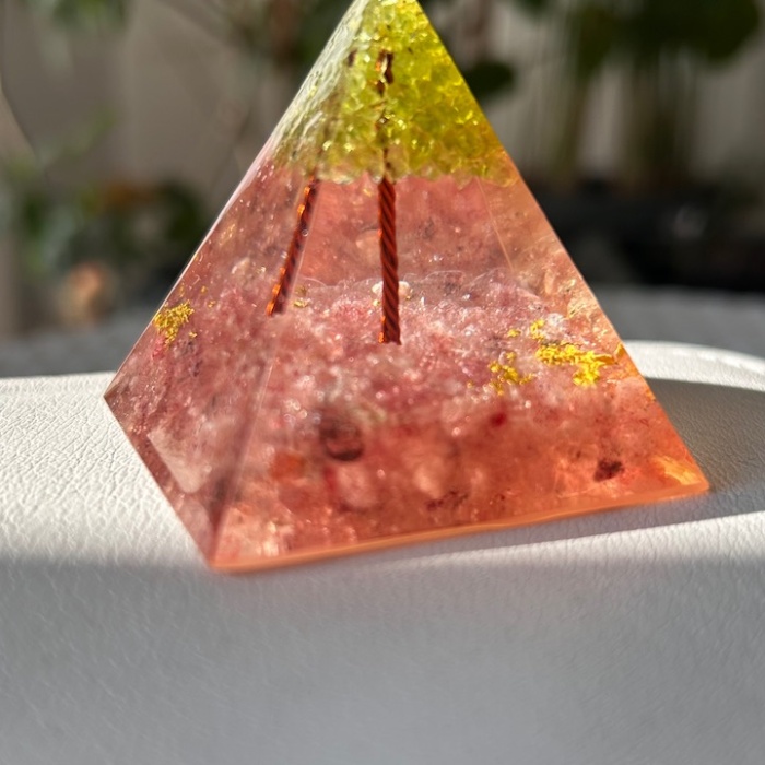 Orgonit pembe kuvars