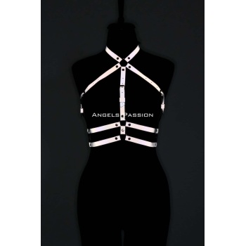 Karanlıkta Parlayan Şık Göğüs Harness, Harness Patywear - APFT218