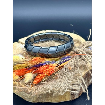 Hematit Taşı Bileklik – Erkeğin Gücü, Doğanın Enerji