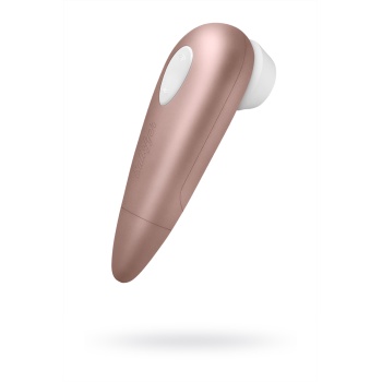 Satisfyer Number One Vakum Dalgası Klitoral Vibratör, ABS plastik, pembe, 14 cm