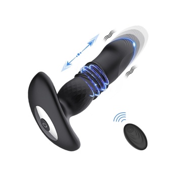 Censan İleri Geri Haraketli Uzaktan Kumandalı Anal &amp; Prostat Stimülatörü