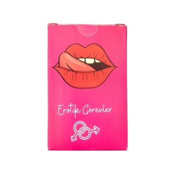 Censan 50 Parça Erotik Görev Kartları – Çiftler İçin Özel Oyun Seti