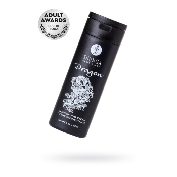 Shunga Dragon buharları için güçlendirici krem, «buz ateşinin heyecan verici etkisi, 60 ml