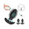 Censan Big Boat Anchor Swing – Telefon Kontrollü Titreşimli Anal Plug (Siyah)