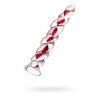 Gerçekçi olmayan yapay penis Sexus Glass, cam, transparan, 18 cm