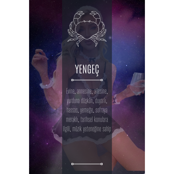 Yengeç Burcuna Özel Fantezi Kostüm YENGEÇ-50899