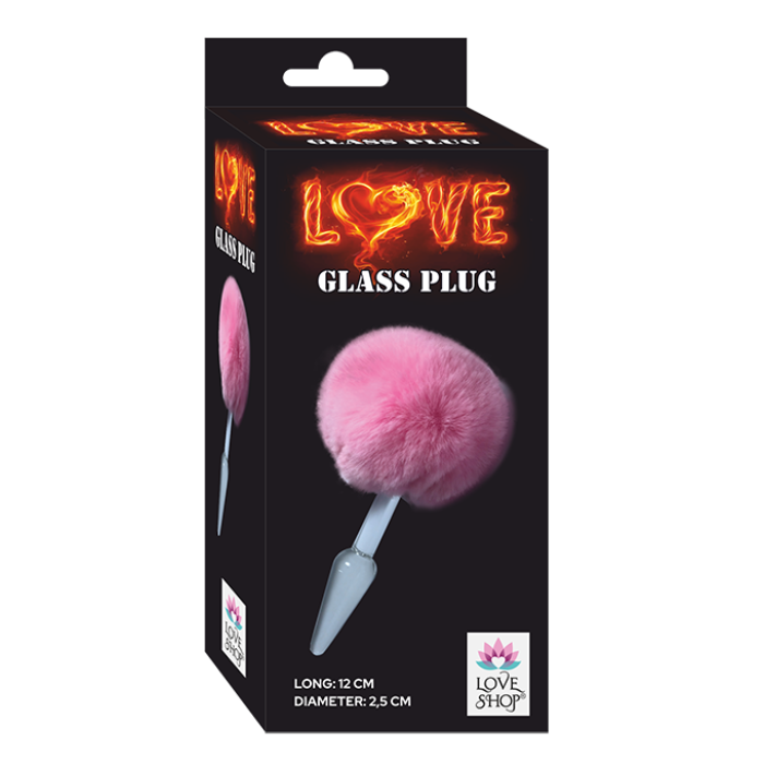 LOVE GLASS PLUG