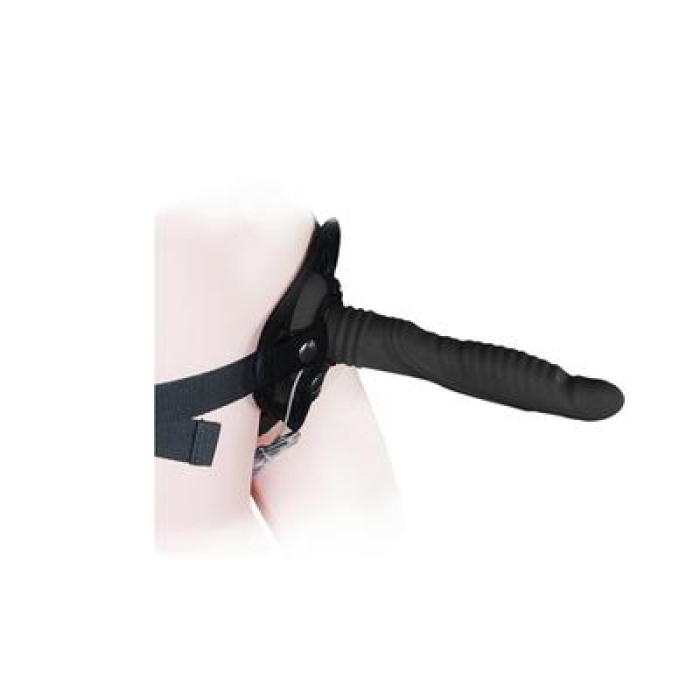 Strap-on Ripple Dildo Vibe