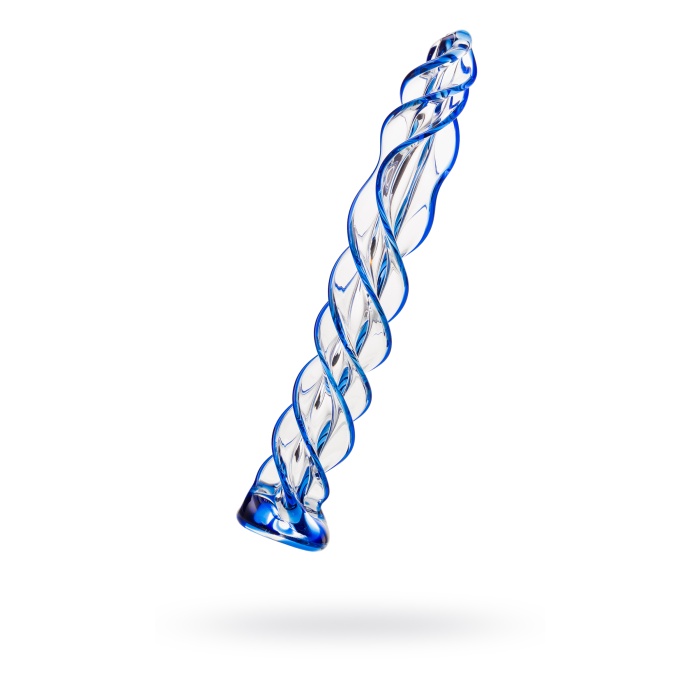 Gerçekçi olmayan Sexus Glass yapay penis, cam, transparan, 18,5 cm