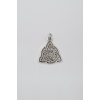 Triquetra - Kelt Düğümü Kolye Ucu - Gümüş Kaplama - Kadın Erkek