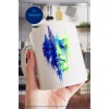 Baskılı Kupa Bardak Seramik Mug -Kadın Tablo