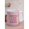 Baskılı Kupa Bardak Seramik Mug - Kanatlarım Var Ruhumda