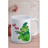 Baskılı Kupa Bardak Seramik Mug - Bla Bla Bla