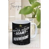 Baskılı Kupa Bardak Seramik Mug - Kovirmisin Ağaam