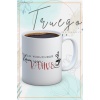 Baskılı Kupa Bardak Seramik Mug - Kahve İçin Kahve..