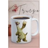 Baskılı Kupa Bardak Seramik Mug - Miskin