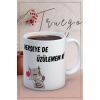 Baskılı Kupa Bardak Seramik Mug - Herşey de Üzülemem ki
