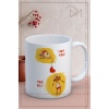 Baskılı Kupa Bardak Seramik Mug - For You, For Me
