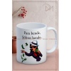 Baskılı Kupa Bardak Seramik Mug - Para Bende