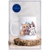Baskılı Kupa Bardak Seramik Mug - Yavru Kediler