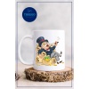 Baskılı Kupa Bardak Seramik Mug - Zengin Yaşlı Adam