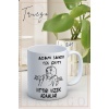 Baskılı Kupa Bardak Seramik Mug - Adam Sandık Fos Çıktı Vıttırı Vızzık Adamlar