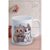 Baskılı Kupa Bardak Seramik Mug - Yavru Kediler