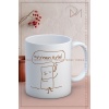 Baskılı Kupa Bardak Seramik Mug - Aynen Öyle