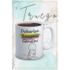 Baskılı Kupa Bardak Seramik Mug - Çizgi Dobarlan Bıragma Gendini