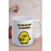 Baskılı Kupa Bardak Seramik Mug - Yar Ben Belanın Ta Kendisiyim