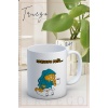 Baskılı Kupa Bardak Seramik Mug - Umrumda Değil