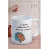 Baskılı Kupa Bardak Seramik Mug - Benim Bir Numaramsın