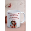 Baskılı Kupa Bardak Seramik Mug - Matıklı Konuşuyorum Diye Matıklı Davranmak Zorunda Değilim Bazen