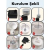 Pati Desen Seramik Kedi Su Sebili Otomatik Su Pınarı Su Çeşmesi 1.9lt