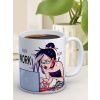 Baskılı Kupa Bardak Seramik Mug - Work work