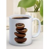 Baskılı Kupa Bardak Seramik Mug - Kahve Çekirdekleri