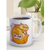 Baskılı Kupa Bardak Seramik Mug - Im Fat