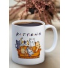 Baskılı Kupa Bardak Seramik Mug - Kittens